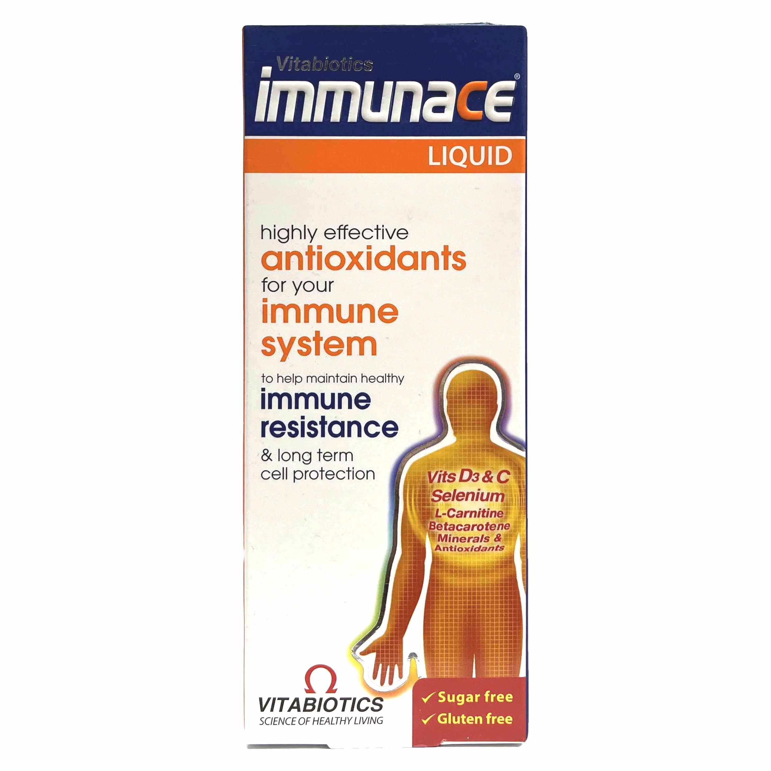 شربت ایمیونس ویتابیوتیکس Vitabiotics Immunace